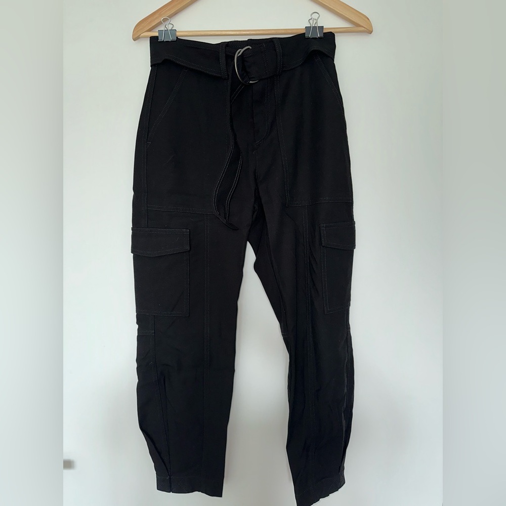 Banana Republic Black Cargo Pants